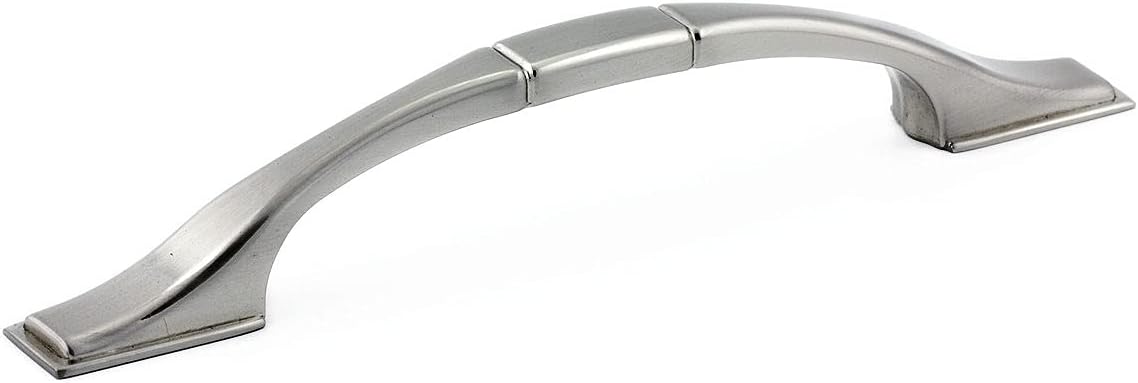 Richelieu Hardware BP30737180 Sutton Collection 3-inch (76 mm) Center-to-Center Polished Nickel Traditional Cabinet and Drawer Pull Handle for Kitchen, Bathroom, and Furniture