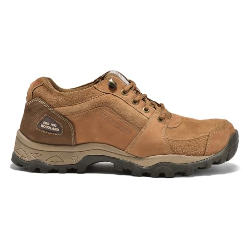 Woodland Men's Leather 10 Uk (44 Eu) Camel Front View
