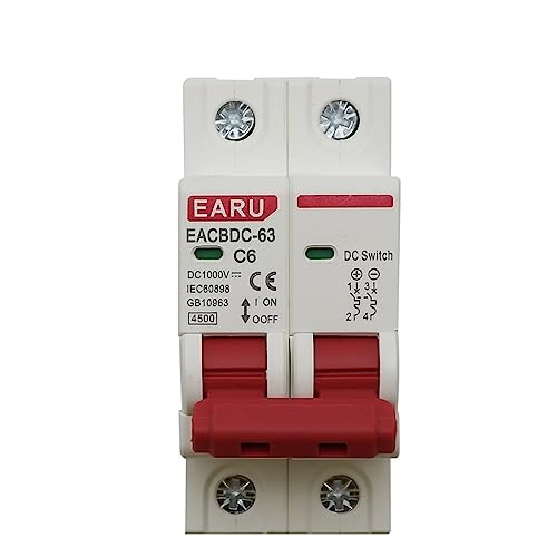 Disjoncteur solaire 1000 V pour éviter les coupures et surcharges CC