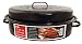 Euro-Ware 1513 Oval Carbon Steel Non-Stick Enamel Roaster with Cover, X-Large/22-25 lb, Black