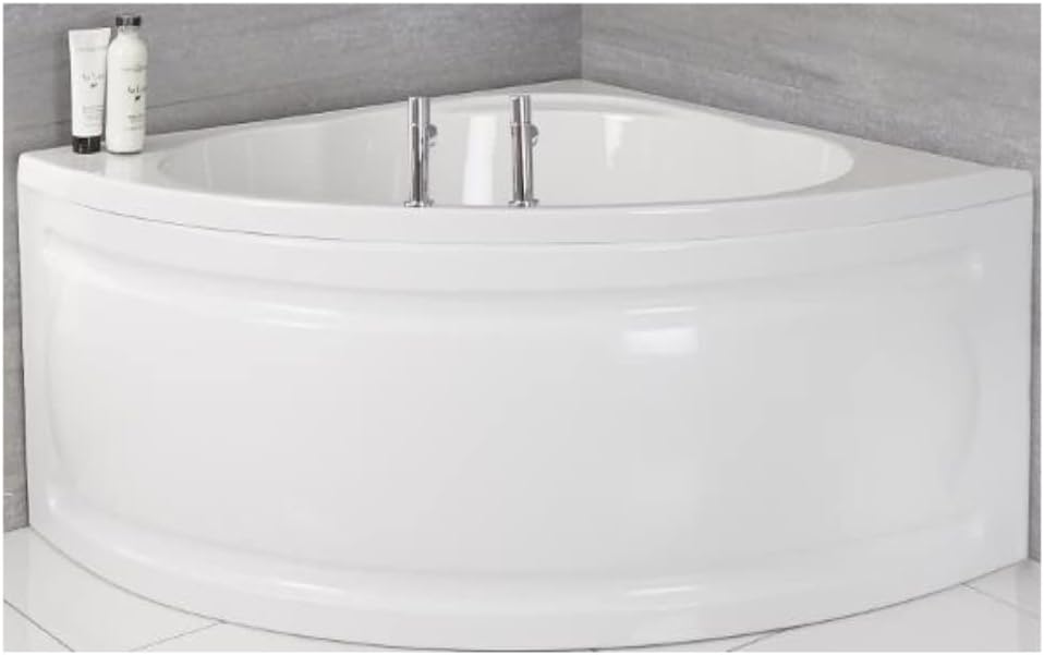 – Newby White 1200mm x 1200mm Reversible Corner Bath Panel
