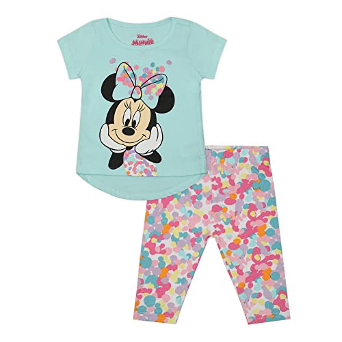 Disney FYML7173T-RUL Minnie Mouse Girls’ T-Shirt And Legging Set cover