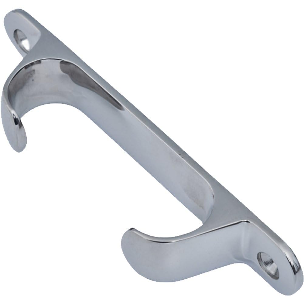 Fituenly 316 Stainless Steel Straight Fairlead Bow Chock, Marine Boat Line Cleat, Sailing Fairlead for Dock Lines, Boat Accessories for Ropes Mooring