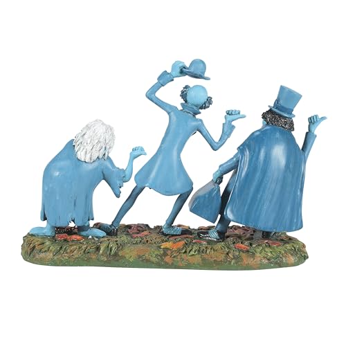 Department 56 Snow Village Halloween Disney The Haunted Mansion Beware of Hitchhikers Figurine, 3.74 Inch, Multicolor - Image 2