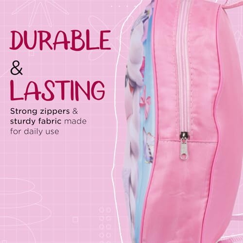 Image of 3D School Bag for Girls Boys & Kids | Lightweight Cartoon Backpack for School | Multi Compartment Primary School Bag | Durable Book and Lunch Backpack (6-13 Years)