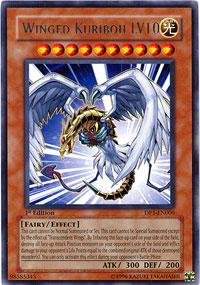 YU-GI-OH! Winged Kuriboh LV10 - Rare Trading Card [1st Edition, Duelist Pack 1 Jaden Yuki, New, Ungraded]