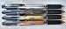 Limited Edition TUL Retractable Gel Pens 0.7mm Medium Point, Black 4/pk (various barrel colors)