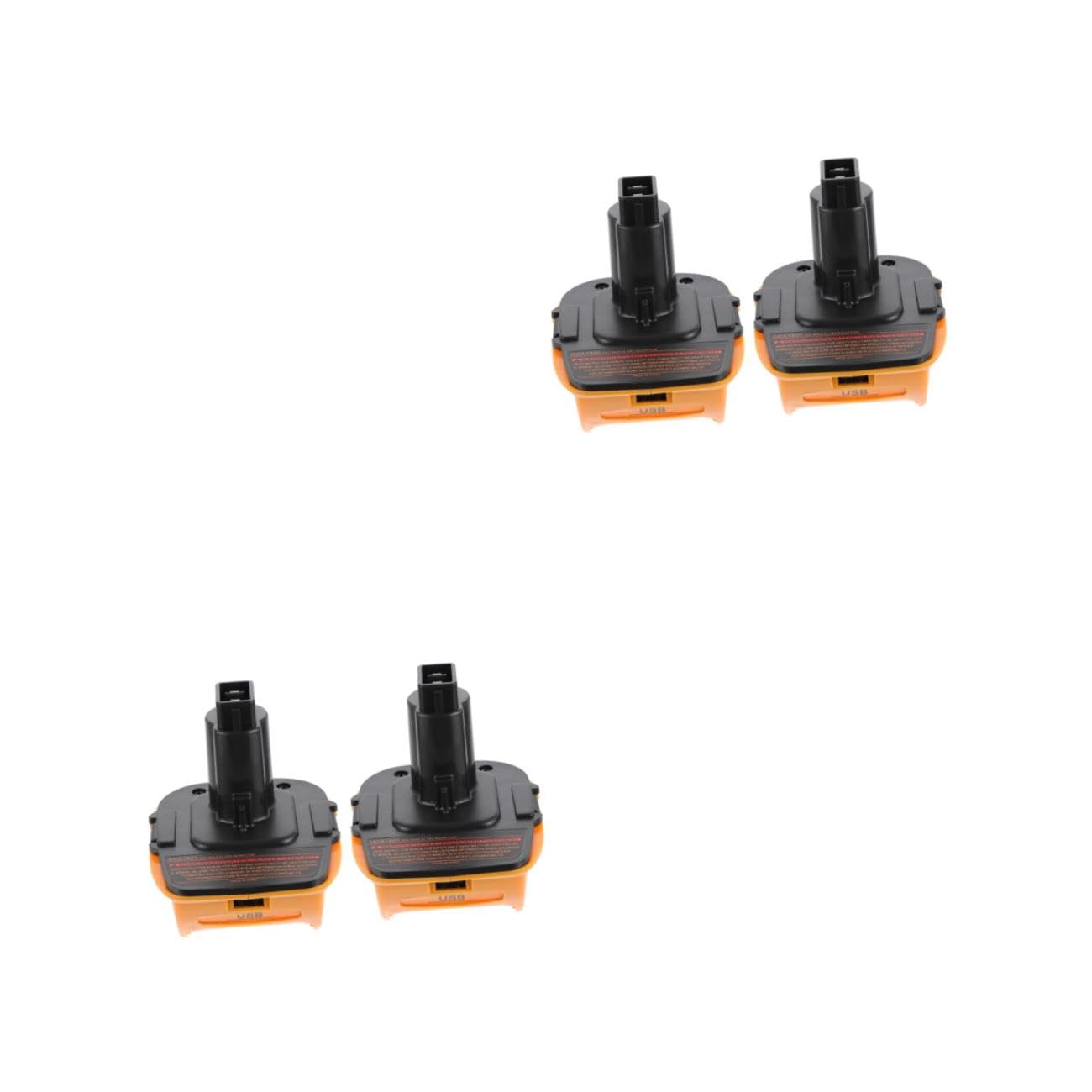 4 Set Adattatore per Batterie Converter per Alimentazione Compatibile con Facile Usare Design
