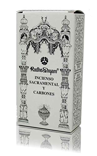 Radhe Shyam 1600200 Sacramental and Charcoal Incense, Multi-Colour, Extra Small, Multicolor, XS