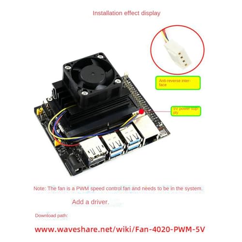Ventilador de refrigeración para Nano 2GB y 4GB ideal para evitar sobrecalentamiento en proyectos 5V 4
