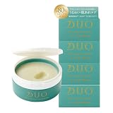【医薬部外品 うるおい・肌あれケア】 DUO ザ 薬用クレンジングバーム バリア 66g×4個セット 緑 バーム クレンジング 敏感肌 ゆらぎ 保湿 メイク落とし 化粧落とし スキンケア ウォータープルーフ W洗顔不要 まつエク デュオ