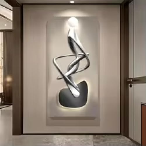Affiche blanc trophée abstraite pour sublimer la décoration murale moderne de votre chambre