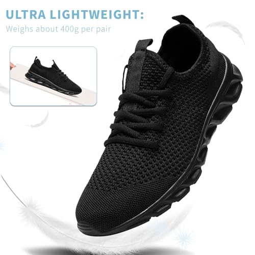 Mens Running Shoes Walking Tennis Sneakers Slip on Gym Workout Athletic Lightweight Casual Sport Shoes2