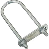 5 Pack – U Bolt, #146, Zinc, 1/4 x 1-3/8 x 4-In. -N222-117