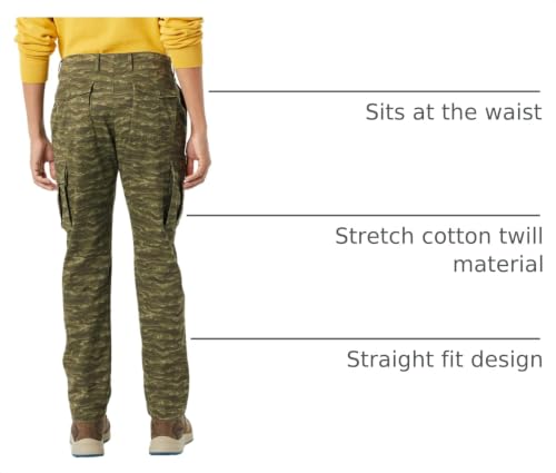 Image of Amazon Essentials Men's Straight-Fit Breathable Stretch Cargo Pants (Available in Big & Tall)