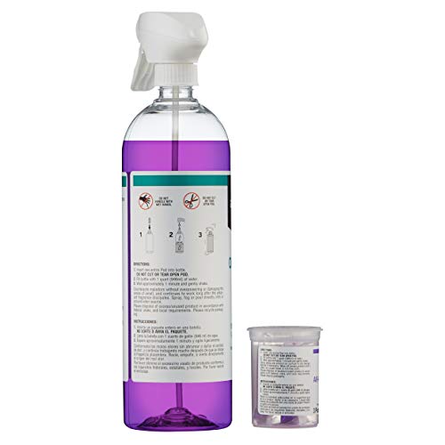 image for AmazonBasics Dissolvable All-Purpose Cleaner Kit with 3 Refill Pacs