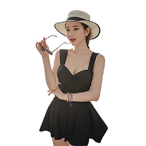 Maillots de bain en nylon noir solide et sexy pour femme