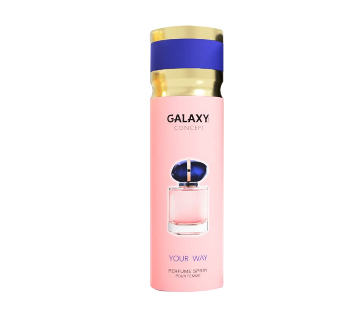 Galaxy Plus Concept YOUR WAY Perfume Body Spray - 200ml Single - Inspired By My Way - 200 ML