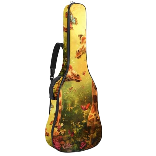 Étui guitare acoustique souple 109 cm sac à dos Oxford