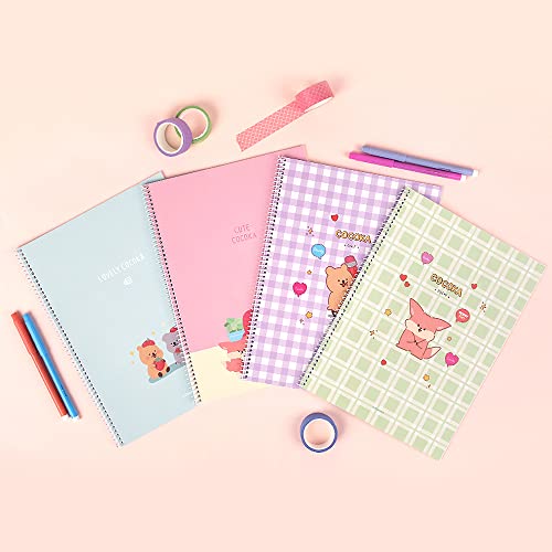 Carnet de notes koala Cocoka illustré à spirale pour exprimer vos idées