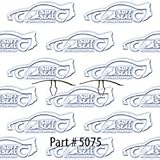SoffSeal 5075 Hood To Cowl Seal Clip Kit - Steel