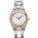 Imagen de Baume and Mercier Linea Reloj de mujer de acero inoxidable con esfera plateada 10079
