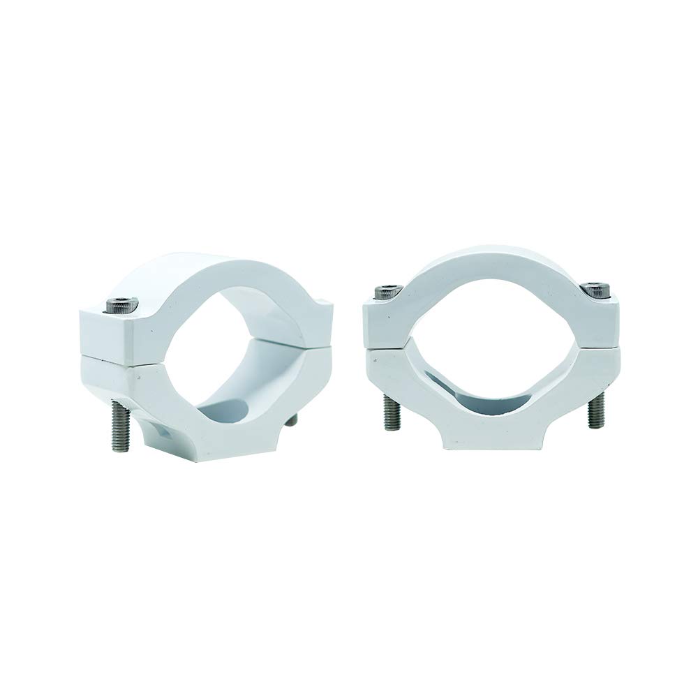 CERWIN Vega TCLRGWHT Large Diameter Mounting Clamp for RPM Series Marine Wake Tower Speakers - White-image-6