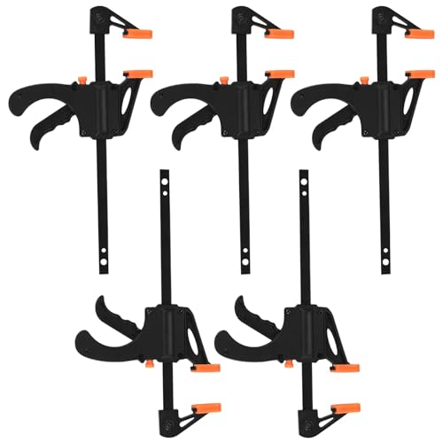 6 Inch Bar Clamps for Woodworking, 2 Pcs Trigger Quick Grip, Mini Clamps for Wood Gluing by Xujinsongg - Used condition - US$9.99