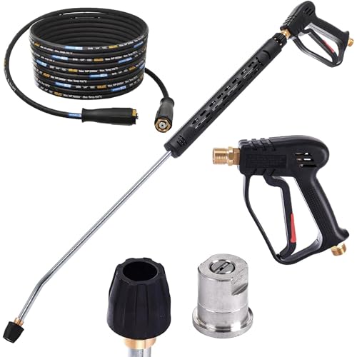 Pistola de alta presión, 30 m, boquilla de manguera de 280 bar, para lavadora de alta presión Karcher Kranzle