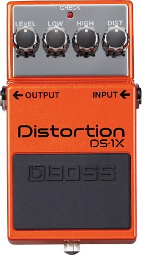 BOSS DS-1 Distortion Pedal, Classic Tones for All Types of Music, The benchmark in Guitar distortion,Orange