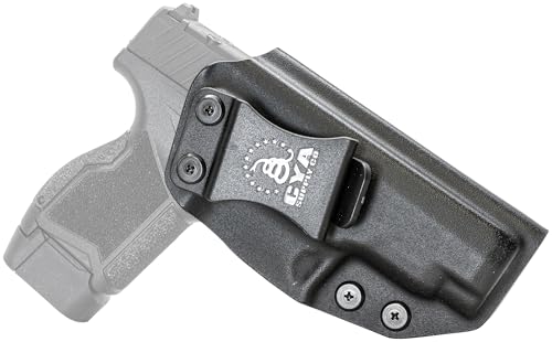 CYA Supply Co Base IWB Holster, Black, Veteran Owned, Made in USA, No Optic