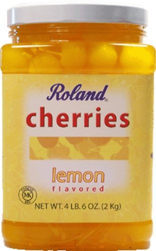 Amazon.com : Roland Cherries-Lemon Flavored, 4.4-Pound Jug : Cherries ...