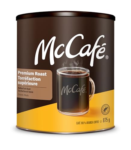 McCafé Premium Medium Dark Roast, Ground Coffee, 875g