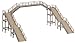 Produktbild FALLER 120178 - Fußgängerbrücke, 2-gleisig