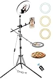 OYTKRD 10'' Ring Light Tripod for iPhone, Selfie...