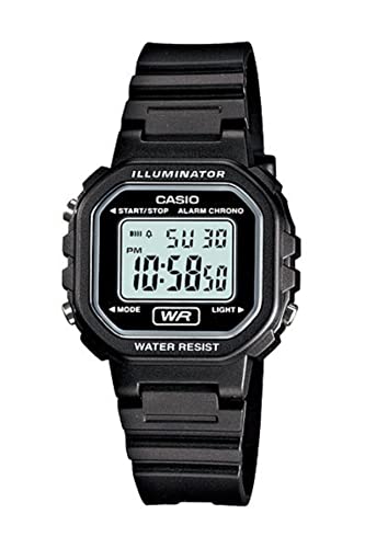 Relógio Feminino Digital Casio LA-20WH-1ADF - Preto
