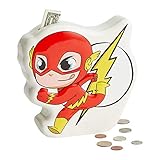 Muestra los icónicos disfraces de superhéroes de DC