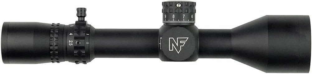 Nightforce NX8 2.5-20x50mm F1 Compact Riflescope - First Focal Plane (FFP), DigIllum Illuminated Reticle, ZeroStop, Adjustable Parallax, Long Range Precision Scope