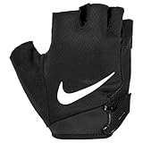 Nike Herren Vapor Elite Fitness Handschuhe Gym Training Grip Handschuhe Workout Krafttraining, Black/Black/White, XL