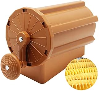 Huanyu Manual Tornado Potato Slicer Cutter Hand Tornado Potato with Sausage Stainless Steel