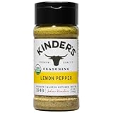 Kinder's Organic Lemon Pepper, Premium Q...