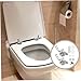 Toilet Seat Hinges Replacement 1 Pair Soft Close Toilet Seat Hinges Replacement with Installation Hardware Zinc Alloy Accessories for Repair Hardware Soft Close