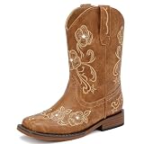 Motasha Cowgirl Boots for Girls Toddler Cowboy Boots...
