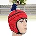 Drfeify Soft Flag Rugby Padded Headgear Helmet, EVA Sponge Adjustable Head Protector for Youth Kids Adults Soccer Sports (M)