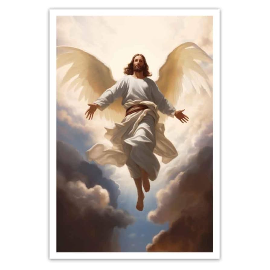 【想いのまま創る、喜びの導き】絵画 ,空,宇宙,ペガサス,天使,angel,精霊 想いのまま創る、喜びの導き】絵画 ,空,宇宙,ペガサス,天使