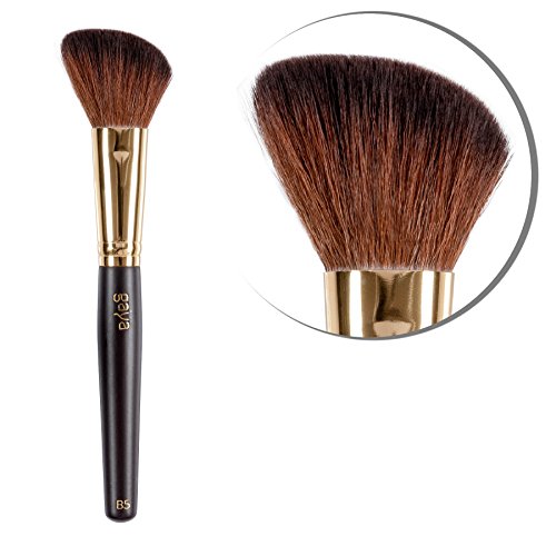 Pincel Profesional Para el Rubor  Pincel B5 Vegano de Fibras Sintéticas Durables Perfecto para Aplicar el Rubor Mineral