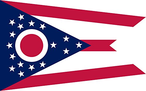 Ohio Flag 3x5 Polyester - State Flag of Ohio by SoCal Flags® - Buy From an American Company!
