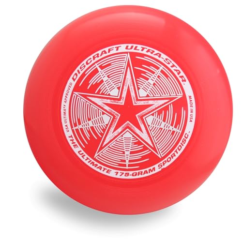 Discraft Ultrastar Sportdisc 175g Ultimate Flying Disc Dark Red