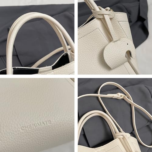 Pebbled Leather Hobo Bags for Women Fashion Bucket Tote Purse Solid Color Crossbody Bag for Work Commute Daily Essentials3