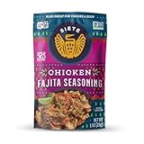 Chicken Fajita Seasoning Mix | Seasoning for Chicken and Veggies | Gluten Free | Vegan | Non GMO | Whole30 Approved | 6 Packets (42 Servings)